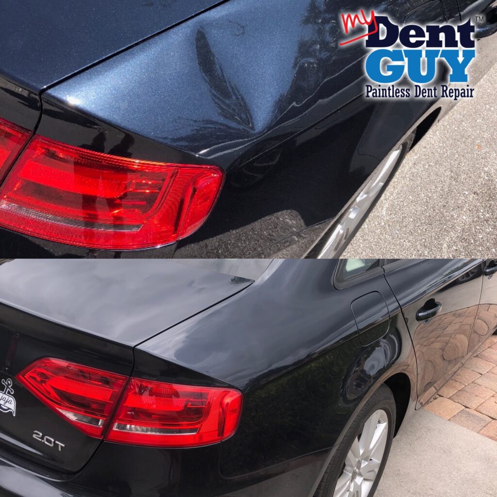 Quarter panel repair in Vineyards Naples Florida